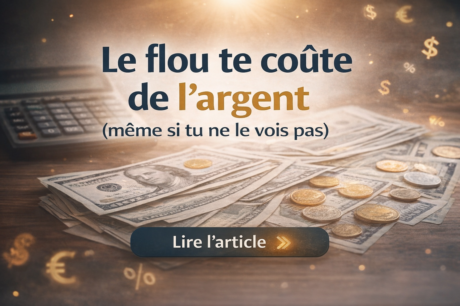 Le flou te coûte de l’argent (même si tu ne le vois pas)